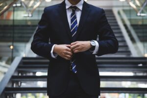 就活終わりの男性